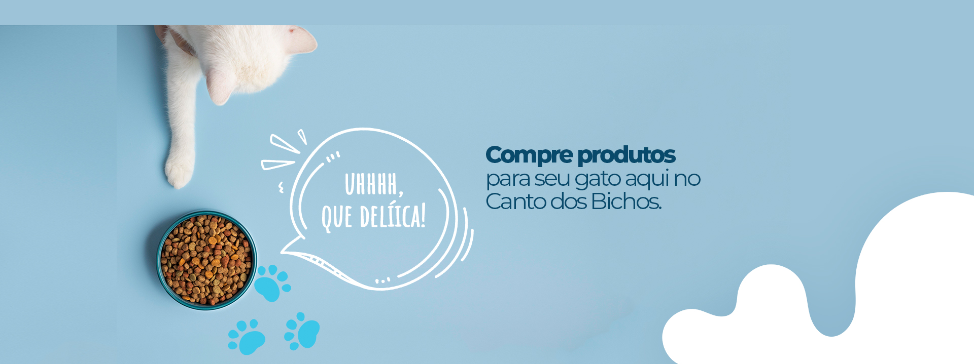 Compre produtos para seu gato aqui no Canto dos Bichos